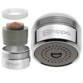 Aireador de ahorro de agua ajustable Hihippo R 1.8 - 8.0 l/min